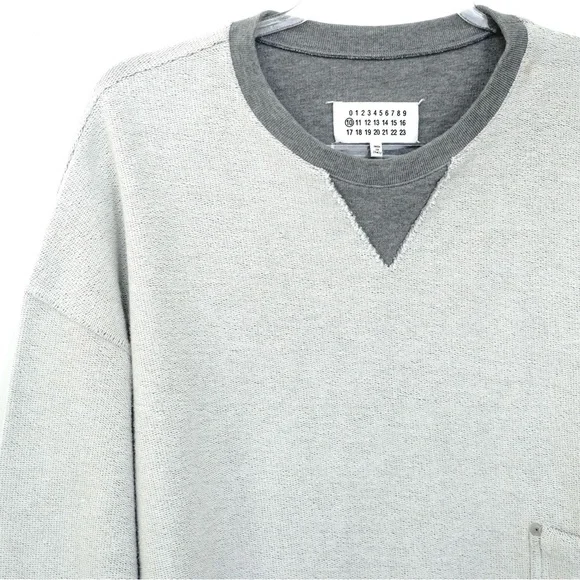 Maison Margiela Inside Out Terry Sweatshirt
